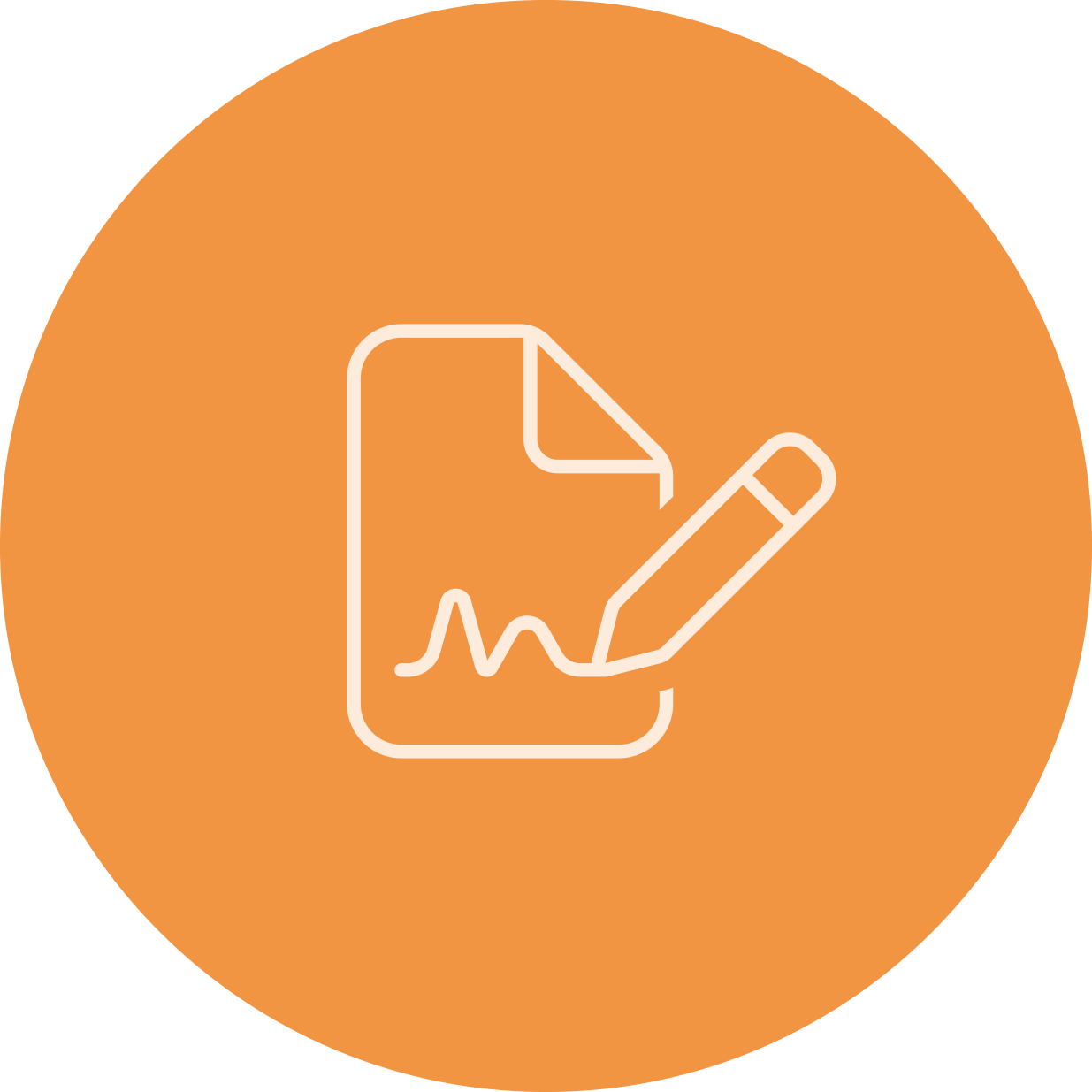 Research Project Navigator Stage 4: Contracting icon